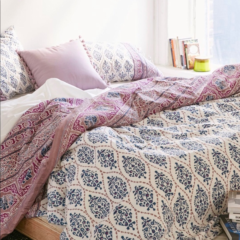 Urban Outfitters Duvet Cover and Sham Set